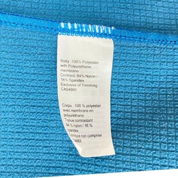 MEC MEN'S Blue Active by Nature Soft Shell Mock Neck Full Zip Vest US L - Picture 11 of 11